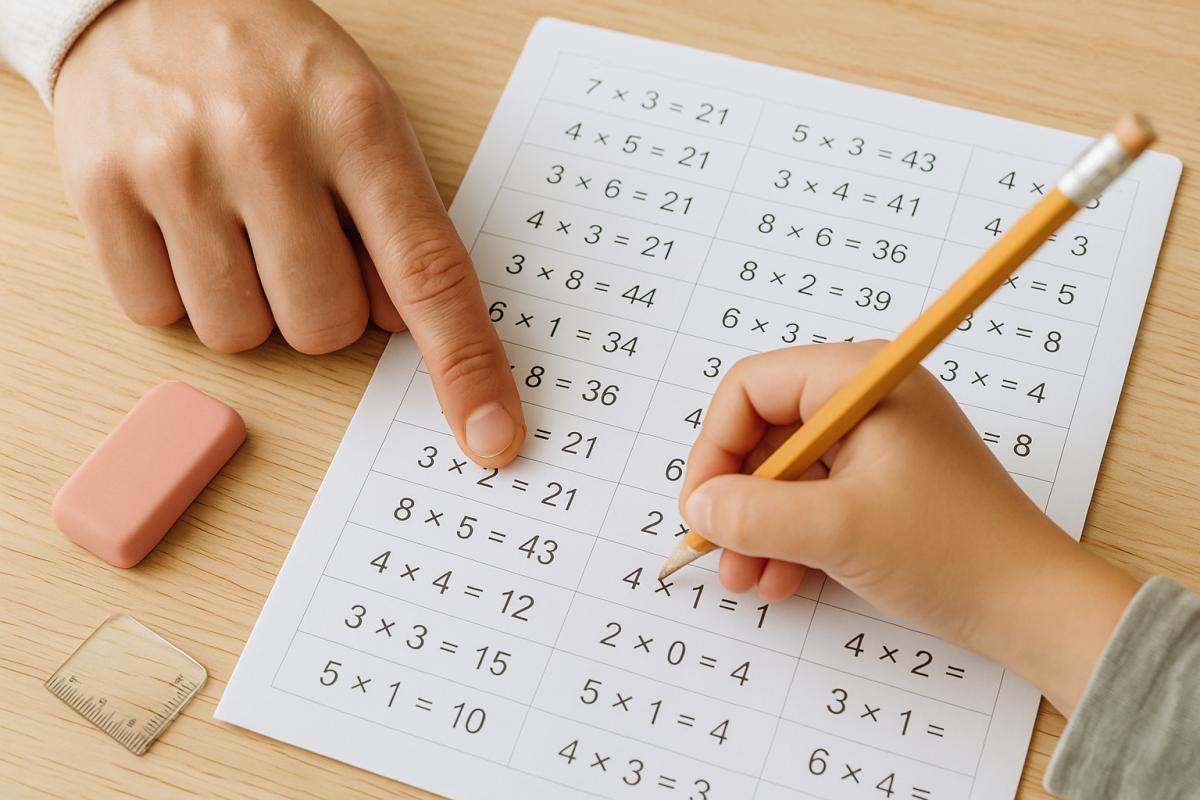 Ondersteunend beeld bij het artikel over Zo help je je kind thuis met de tafels