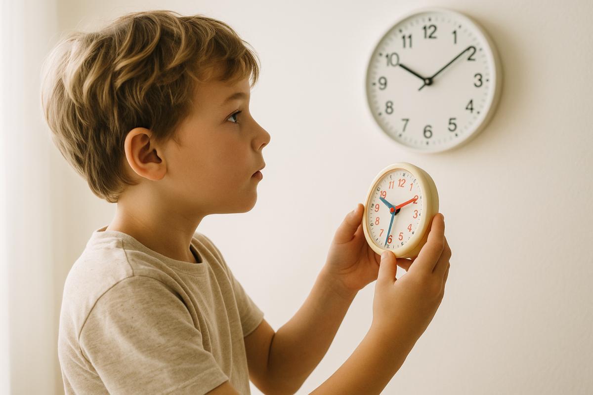 Ondersteunend beeld bij het artikel over Klokkijken leren met kinderen: stap voor stap uitgelegd