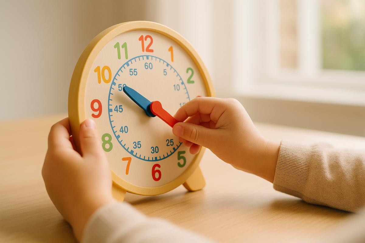 Ondersteunend beeld bij het artikel over Klokkijken oefenen in groep 3: zo leert je kind het spelenderwijs