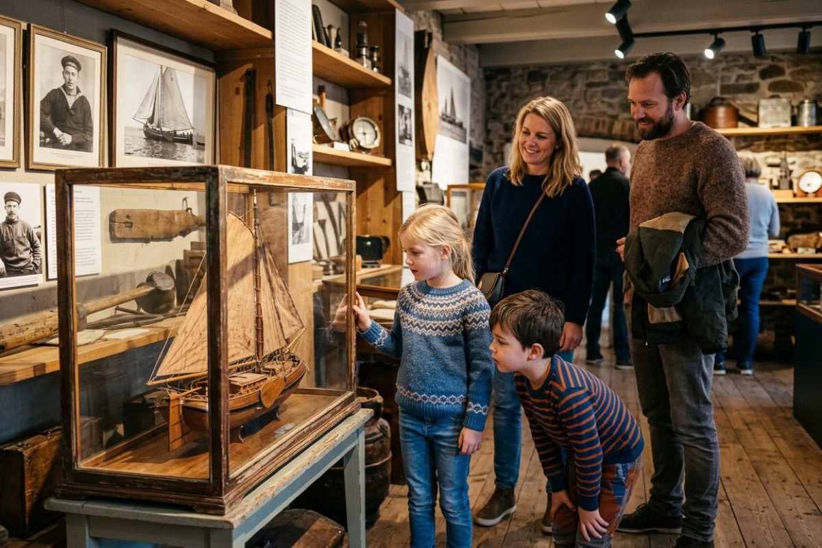 Drie kinderen spelen in een grote indoor speeltuin van een Zeeuwse pannenkoekenboerderij