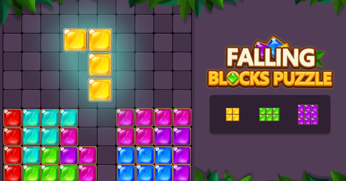 Ralling Blocks Falling Blocks Puzzle — Gratis online spelletje | Minipret