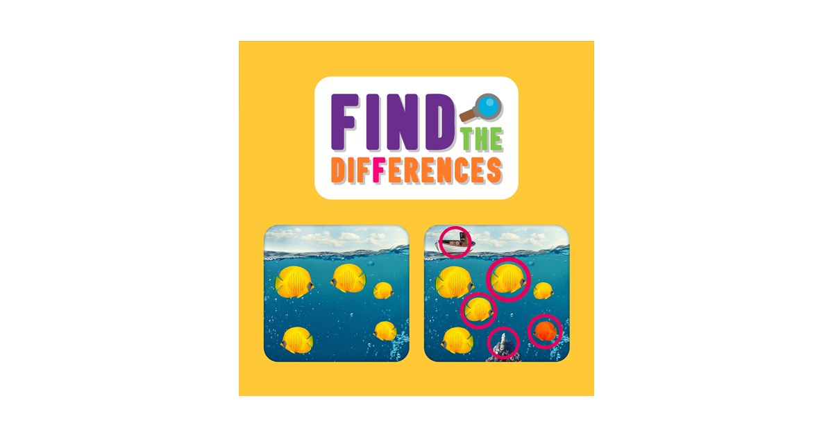 Find the Differences — Gratis online spelletje | Minipret