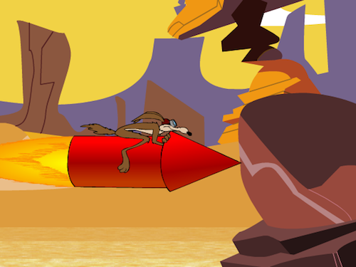 Achterop een Vuurpijl