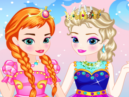 Baby Elsa en Baby Anna Aankleden