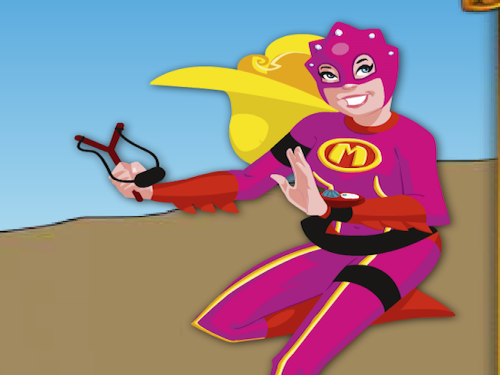 Ballen Schieten met Mega Mindy