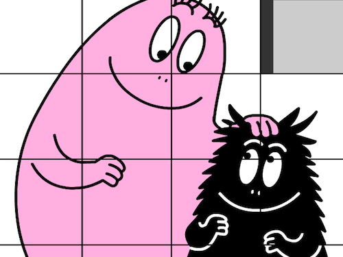 Barbapapa Schuifpuzzel