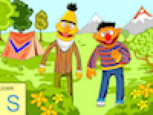 Bert en Ernie Letters