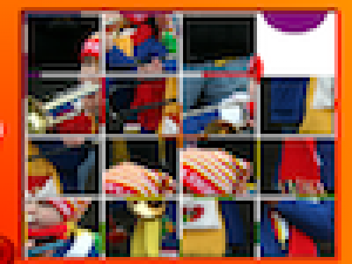 Carnaval Schuifpuzzel