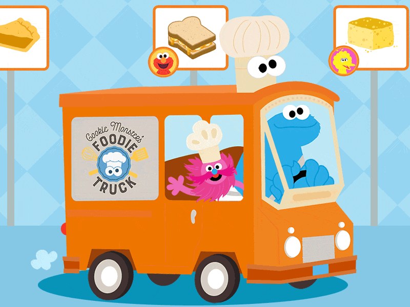 Cookie Monster's Eetauto
