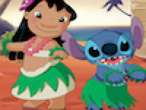 Dansen met Lilo en Stitch