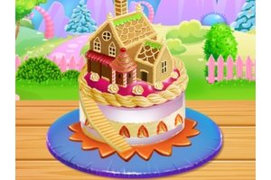 Doll House Cake Cooking