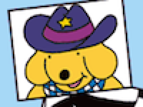 Dribbel kiest en kijkt