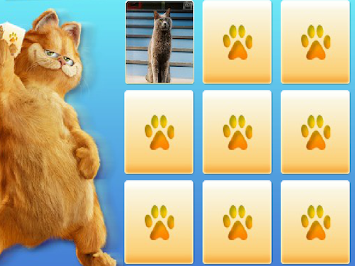 Garfield Kaartjes Draaien