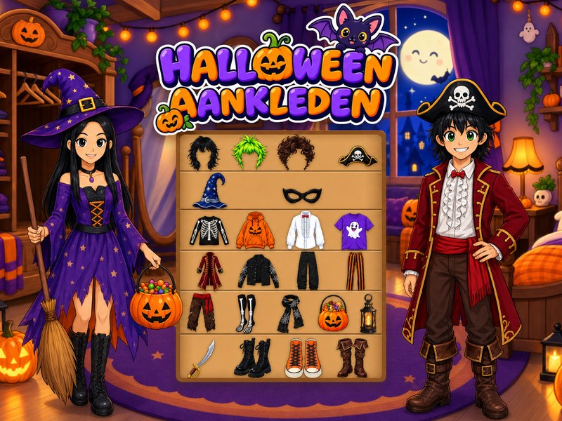 Halloween Aankleden