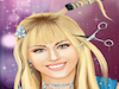 Hannah Montana bij de Kapper