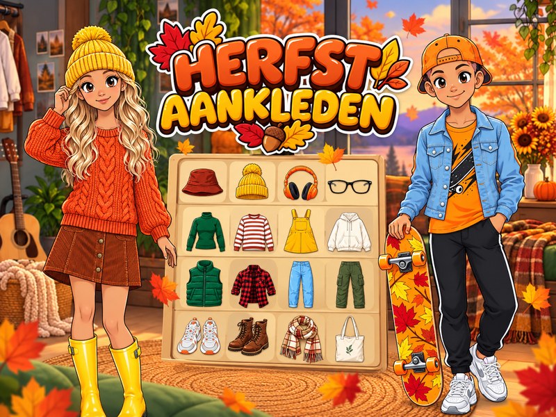 Herfst Aankleden