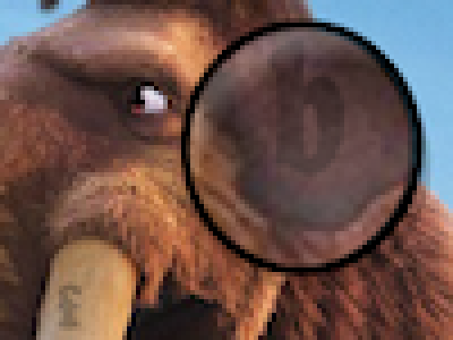 Ice Age Verborgen Letters