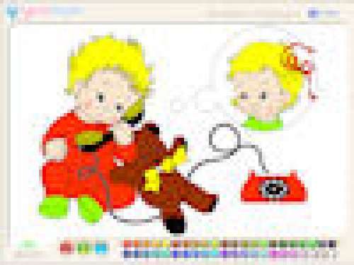 Jongen en Meisje Kleurplaat