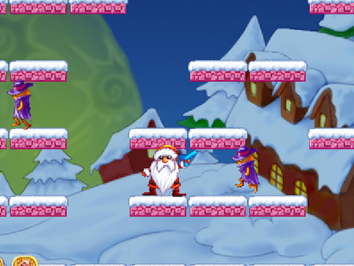 Kerst Bubble Bobble