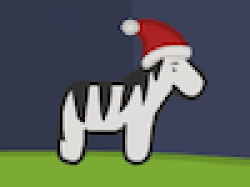 Kerst Zebra