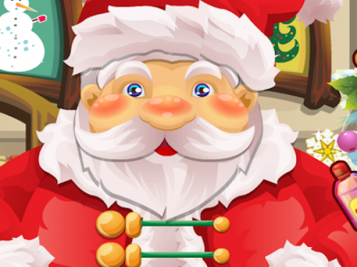 Kerstman bij de Dokter