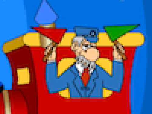 Kleuren en Vormen Trein