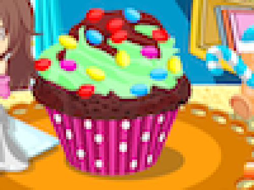 Kleurrijke Cupcake