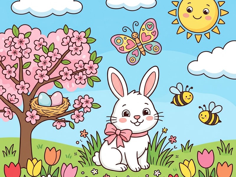 Lente Zoek de Verschillen