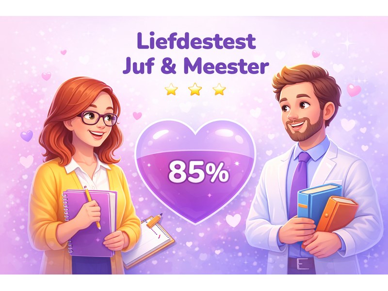Liefdestest Juf en Meester