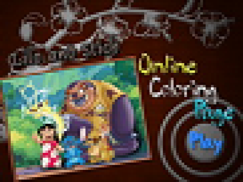 Lilo en Stitch Kleurplaat