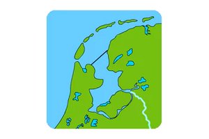 Meren Nederland Topografie