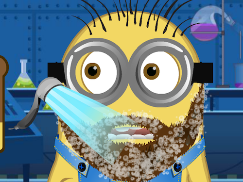 Minion Baard Knippen