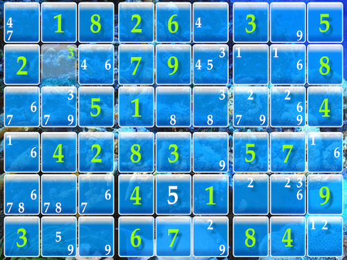 Onderwater Sudoku