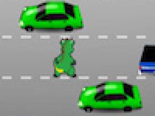 Overstekende Dinosaurus