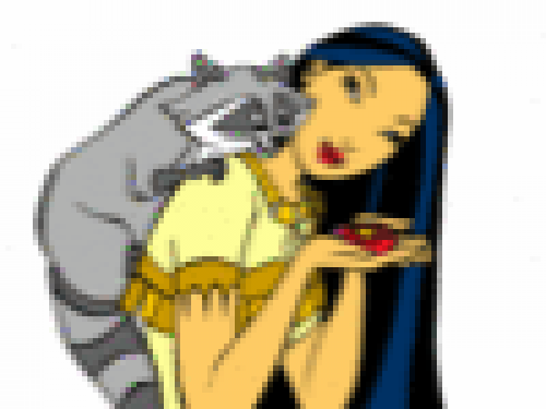 Pocahontas Kleurplaat