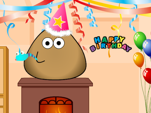 Pou is Jarig