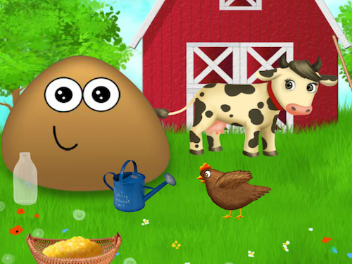 Pou op de Boerderij
