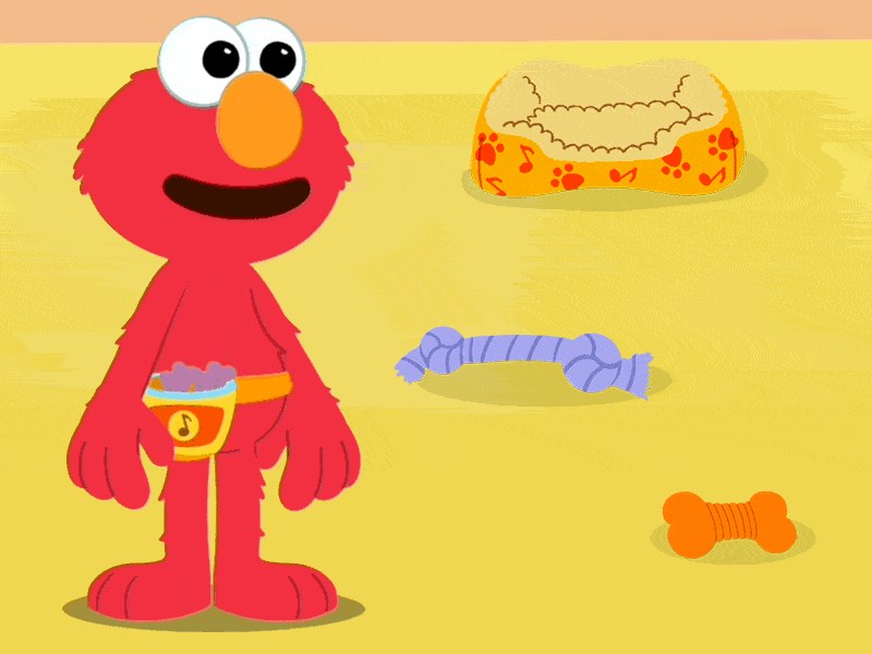 Puppy Verzorgen met Elmo