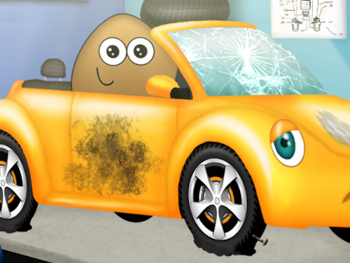 Repareer de Auto van Pou