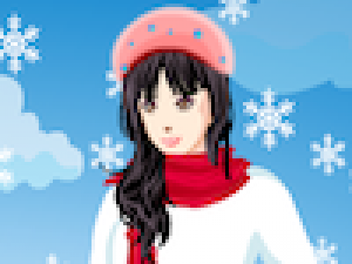 Schaatsmeisje Aankleden