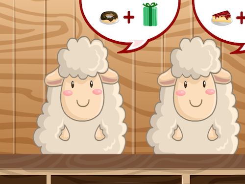 Schapen in de Winkel