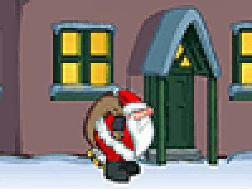 Schetende Kerstman