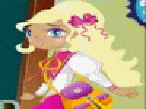 School Meisje Aankleden