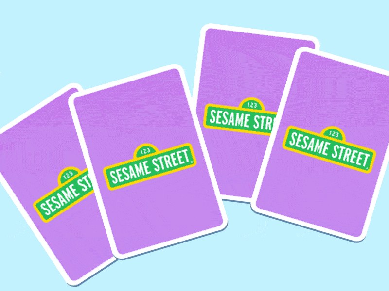 Sesamstraat Geheugenspel Letters