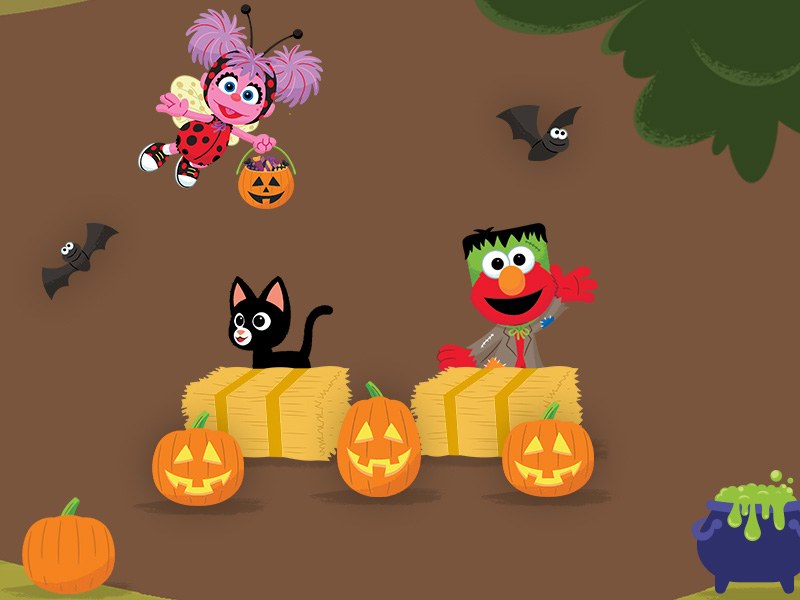 Sesamstraat Pop-Up: Halloween!