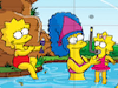 Simpsons Puzzel