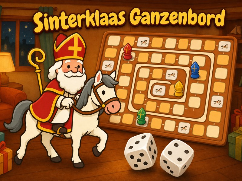 Sinterklaas Ganzenbord