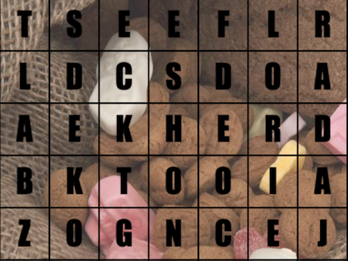 Sinterklaas Woordzoeker