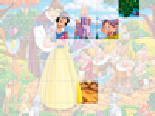 Sneeuwwitje Puzzel 2