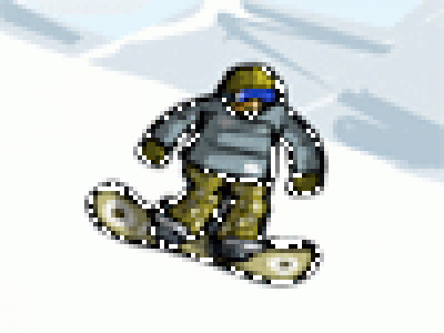 Snowboard Stunten